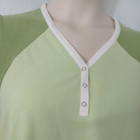 Light Green Sleeveless Active Top XL - Picture 3 of 4